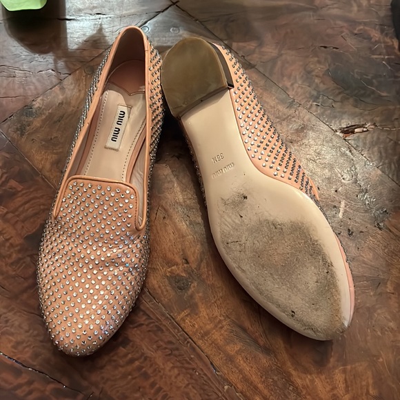 Miu Miu crystal embellished loafer - Picture 3 of 3